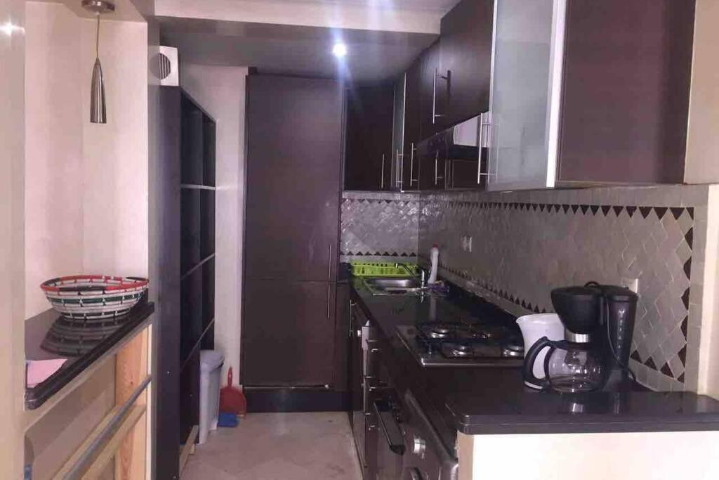 Appartement Tout Confort Avec Possibilite Transport Aeroport Marraquexe Exterior foto